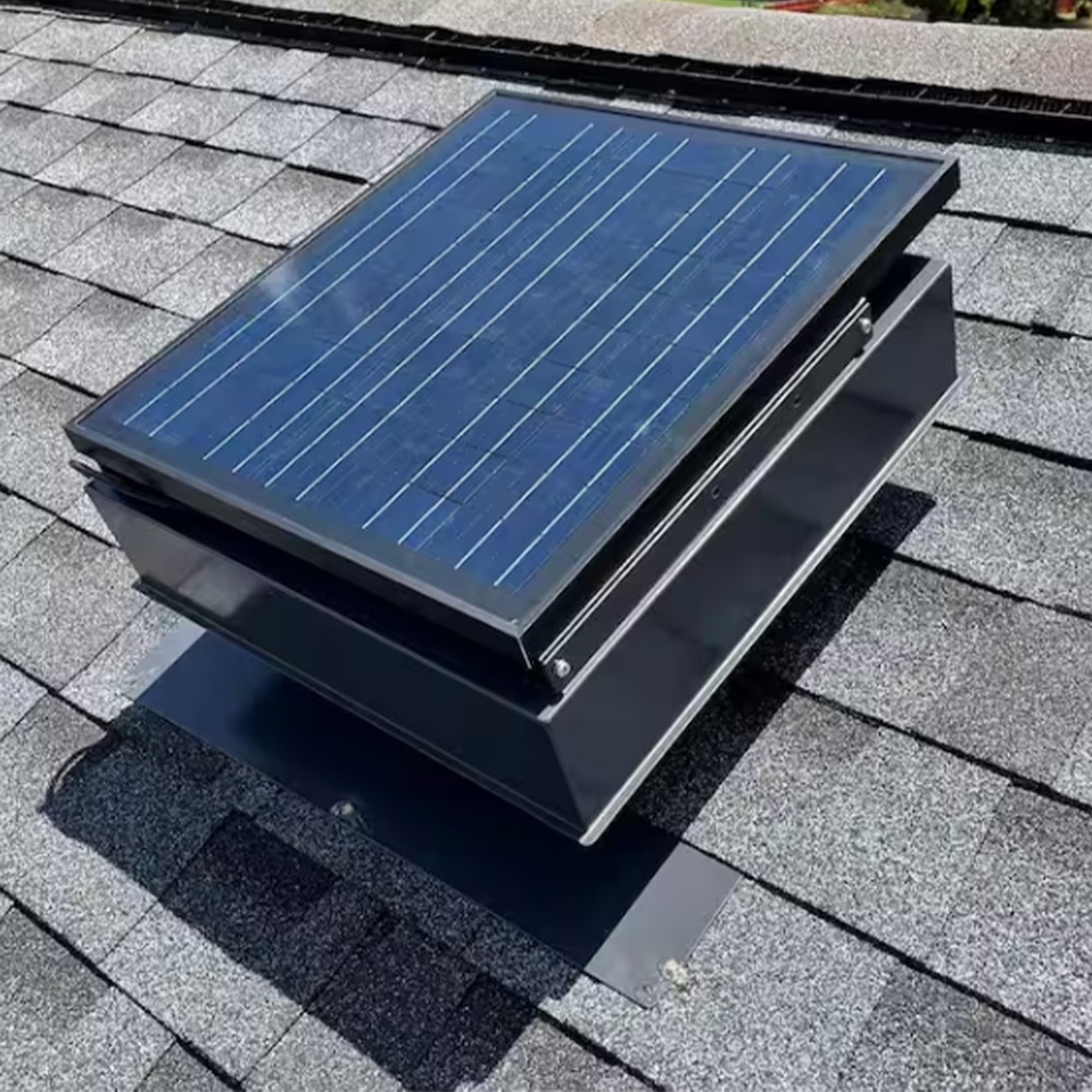 Solar attic fan installation in Norfolk, VA