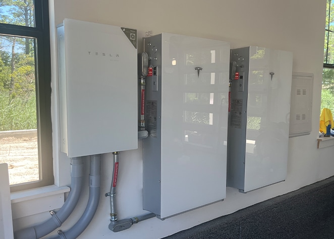 Tesla powerwall backup installation in Norfolk, VA